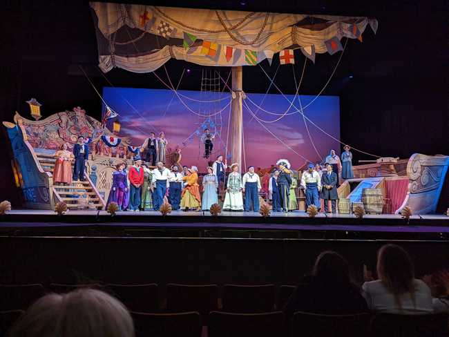 The HMS Pinafore at the Queen Elizabeth Theatre